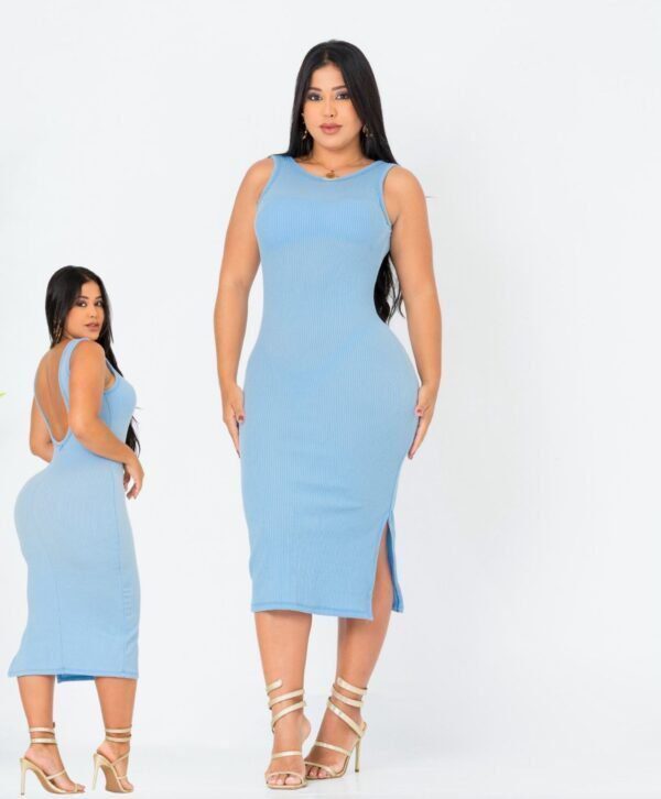 Vestido Glamour Anarruga com Bojo - Image 8
