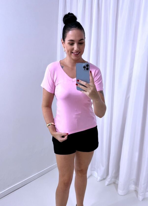 Blusinha Rosa Bebê