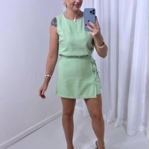 Conjunto Regata com Short Saia