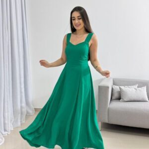 Vestido Longo Verde